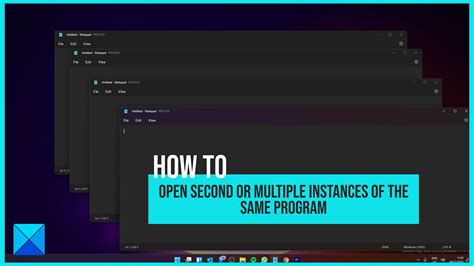 multiple game instance|How to run multiple instance of the same application in Windows 10.
